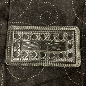 Elegant Vintage Windsor Clear Glass Tray